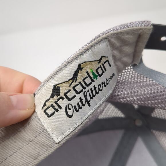 Idaho Patch Snapback Trucker Hat Multi One Size Adjustable Arcadian Outfitters - Picture 9 of 10